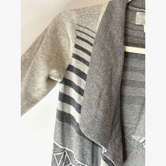 Ruby Moon Open Sweater Cardigan Size XS Neutral Southwestern Boho New NWT L27 - Picture 4 of 16